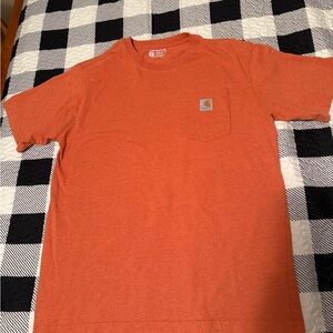 Carhartt Orange Short Sleeve Pocket T-Shirt